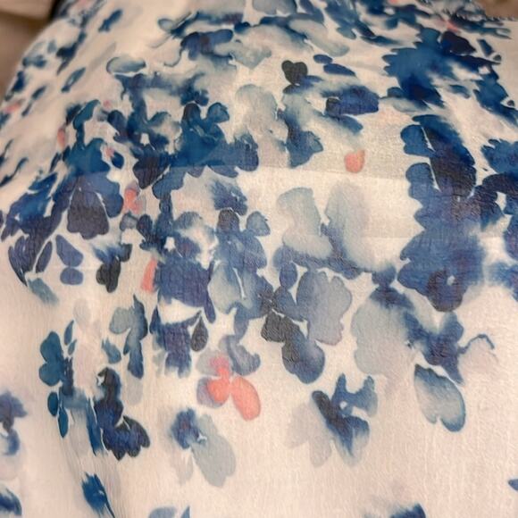 HATCH MATERNITY Luna Dress Blue/White Floral Size 2 NWOT - Picture 8 of 8